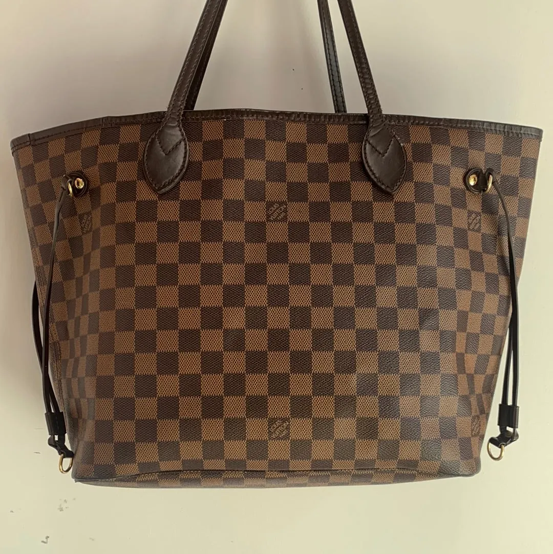 Trendy Inspired Louis Vuitton Damier Ebene Neverfull