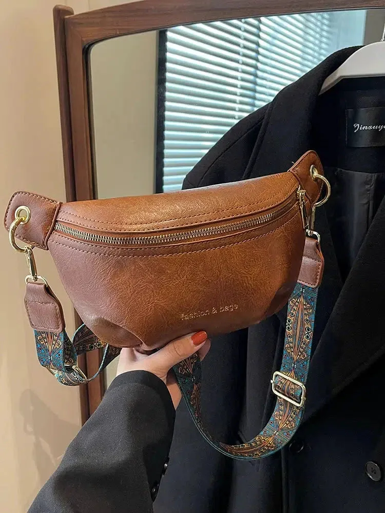 Vvsha Adjustable Strap Chest Bag
