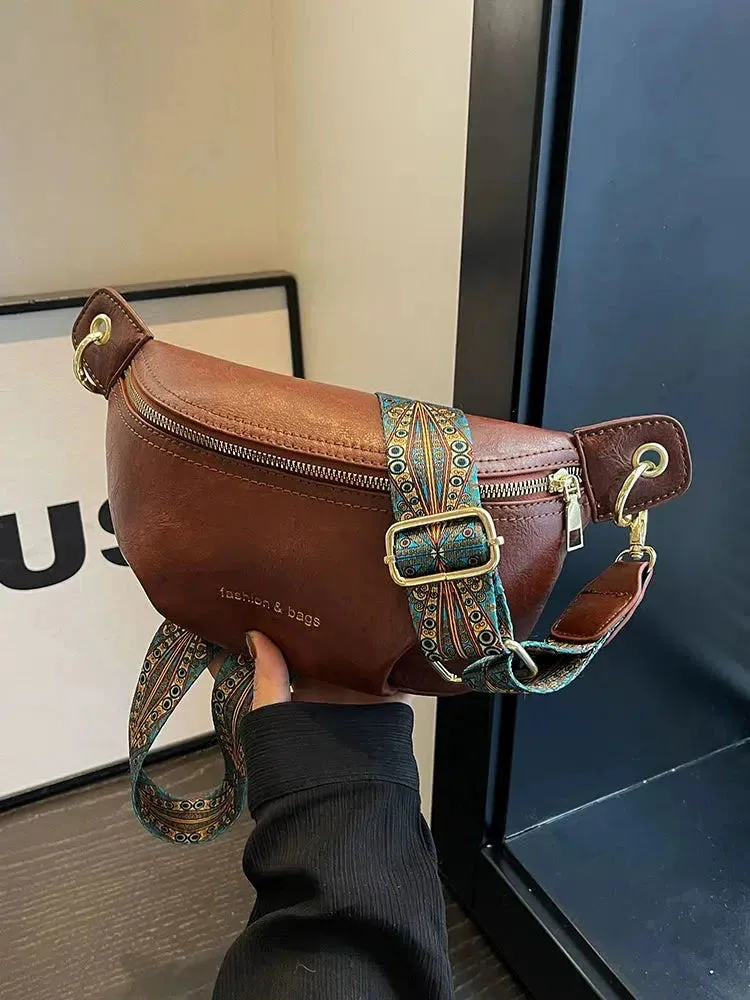 Vvsha Adjustable Strap Chest Bag