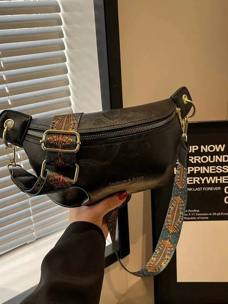 Vvsha Adjustable Strap Chest Bag