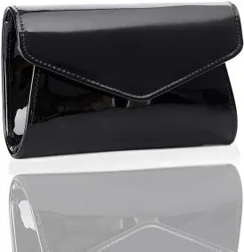 Women's Mini Shiny Candy Patent Leather Evening Bag Bridal Party Clutch Purses Cocktail Prom Handbags