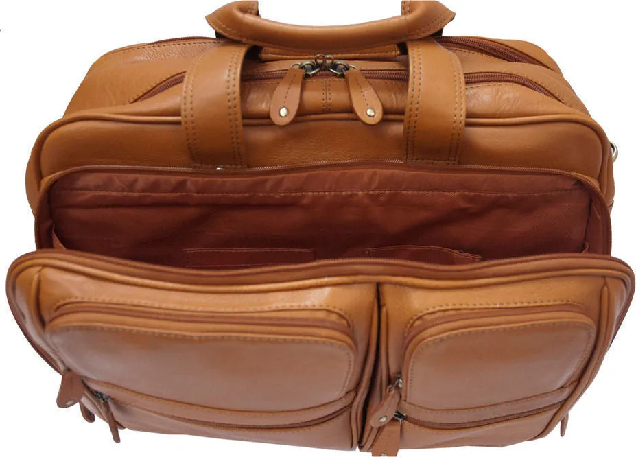 Woodland Leathers Soft Leather Ultimate Business Holdall