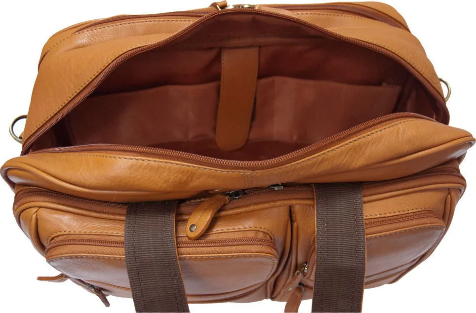 Woodland Leathers Soft Leather Ultimate Business Holdall