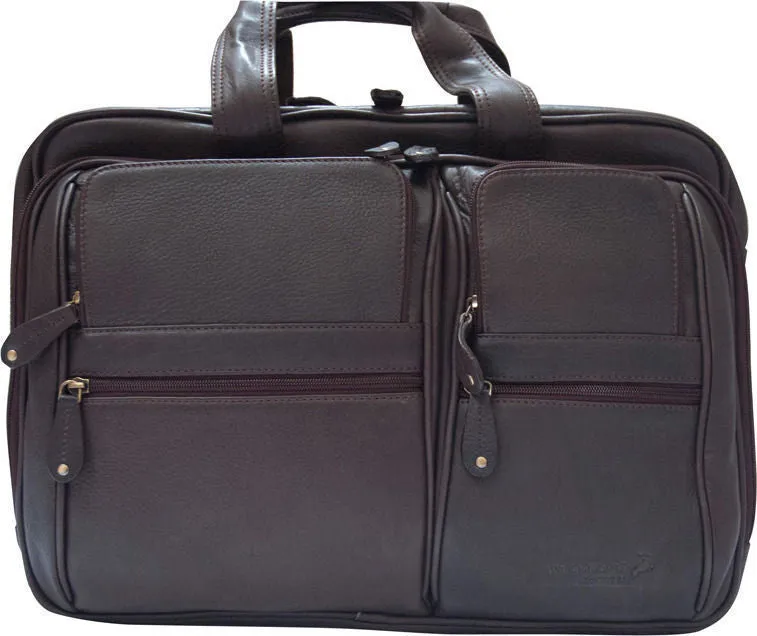 Woodland Leathers Soft Leather Ultimate Business Holdall