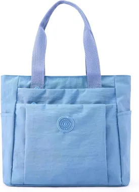 Work Tote Bag for Women, Travel Shoulder Bag Large Purse Nurse Tote Bag with Zipper for School, College, Gym